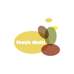 Fresh logo icon and symbol vector flat design template