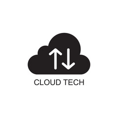 cloud tech icon , business icon