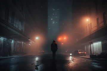 Vibing Alone at the Night City Generative AI