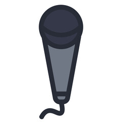 Mic Flat Icon