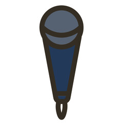 Mic Flat Icon