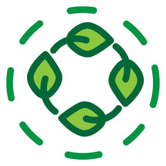 Ecology Flat Icon