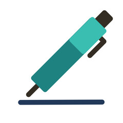 Pen Flat Icon