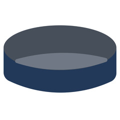 Petri Dish Flat Icon