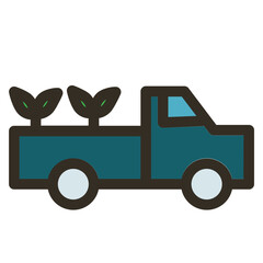 Pickup Flat Icon