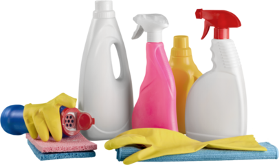 Different of collection cleaning supplies