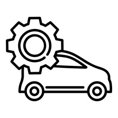 Obraz premium Car Service