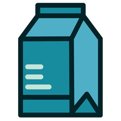 Milk Flat Icon