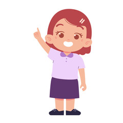 Elementary School Girl Kids