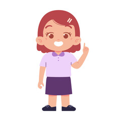 Elementary School Girl Kids