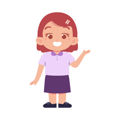 Elementary School Girl Kids