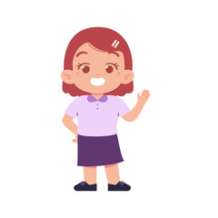 Elementary School Girl Kids