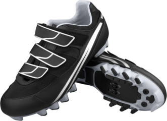 A dark sport bike shoes