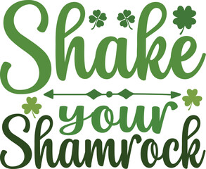 Fototapeta premium shake your shamrock
