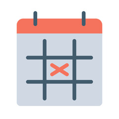 date flat icon