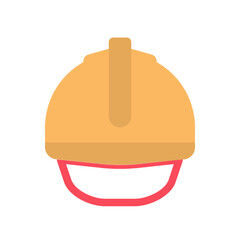 helmet flat icon