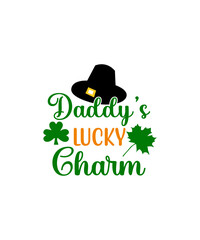 Daddy's lucky charm SVG