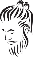 a man with beard