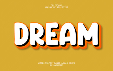 dream text effect
