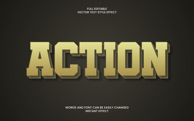 action text effect