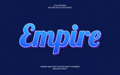 empire text effect 