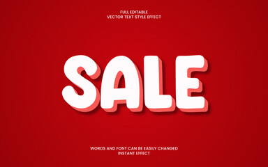 sale text effect 