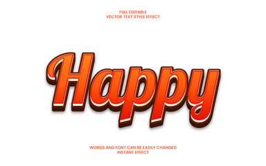 Happy Text Effect