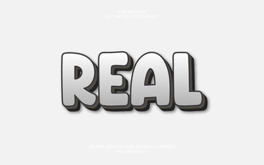 Real Text Effect
