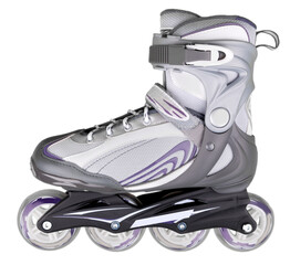 Fototapeta premium Shoe rollerscates, sport Equipment for skate