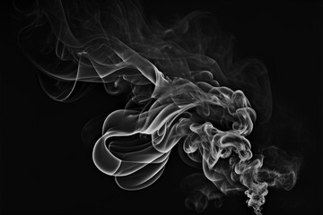 white smoke Generative AI
