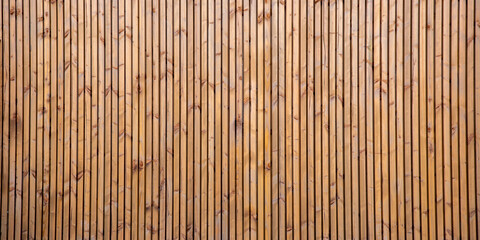 brown natural wall made of wooden nature planks for background web banner header panoramic wood view