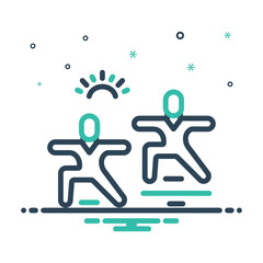 Mix icon for exercise