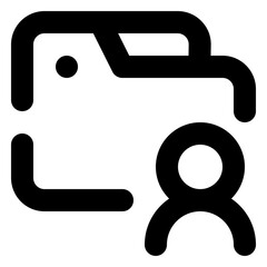 format worker  line icon