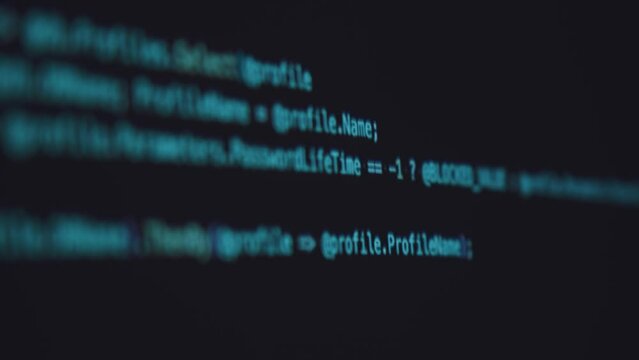 Programming code, it code, computer science