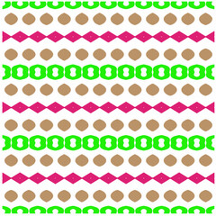 Vector geometric ornament in ethnic style. Seamless pattern with  abstract shapes, repeat tiles. Vintage retro texture.Repeating pattern for decor, fabric,textile and fabric.