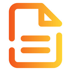 file  gradient icon