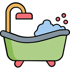 Bathroom Vector Icon

