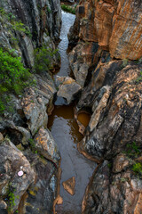Bourke's Luck potholes Blyde River Canyon, Mpumalanga, South Africa