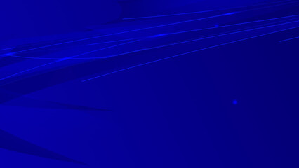 Abstract dark blue background with wavy lines. Modern random object shape texture and blurred light.