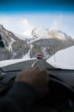 Winter Switzerland Alps Roadtrip Sustenpass