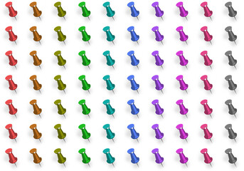 3d render of a group of people