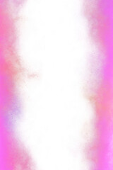 Abstract Brush Gradient Nebula Cloud Galaxy Corner Frame Border PNG