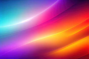Colorful gradient background, Ai generated