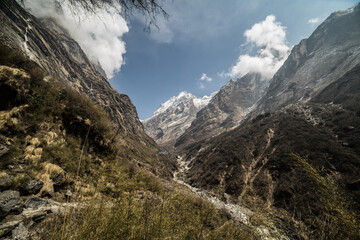 himalayas mountain in nepal