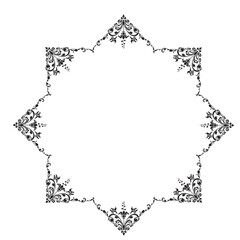 frames in vintage style with elements of ornament, art, pattern, background, texture, Vector illustration eps 10, Art.