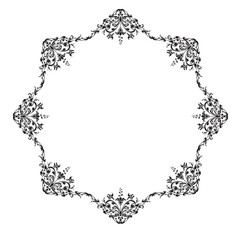 frames in vintage style with elements of ornament, art, pattern, background, texture, Vector illustration eps 10, Art.