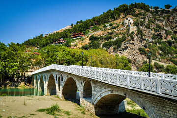 Fototapeta na wymiar Townscape of Berat, Albania