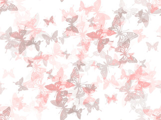 蝶の壁紙（シームレス）