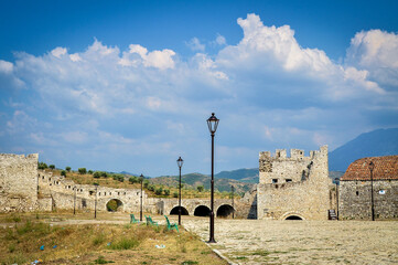 The castle of Berat, Albania