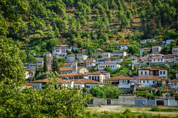 Traditional houses in Berat, Albania